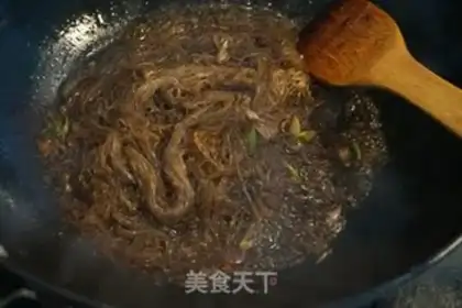 Make A spinach fan step 6