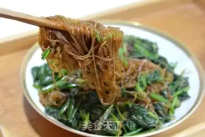 Make A spinach fan step 10