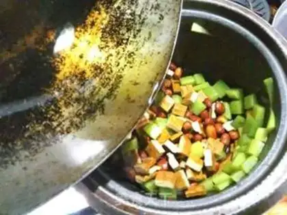 Make Peanut and rice step 8
