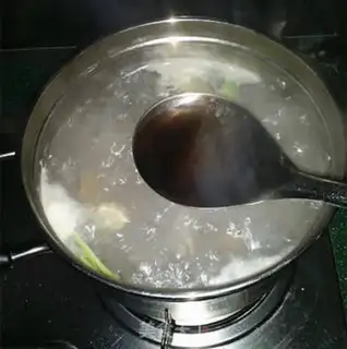 Make Blue radish steak soup step 3