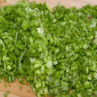 Make Celery dumplings step 1