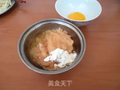 Make Chicken silk step 2