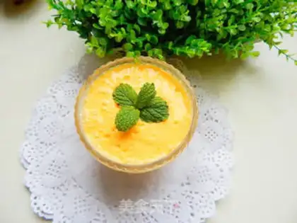 Make Mango yogurt shake step 7