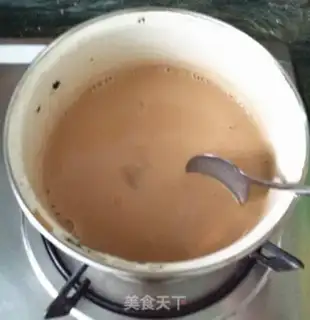 Make Ginger sugar and milk tea step 5
