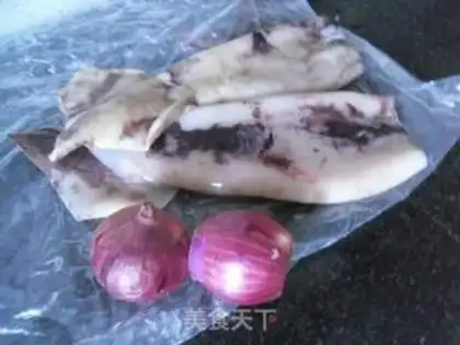Make Onion squid step 0
