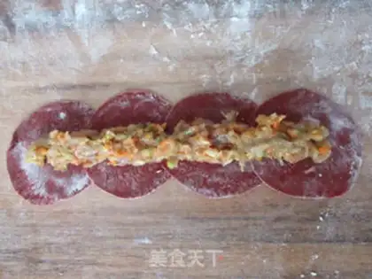 Make The roses and the dumplings step 4