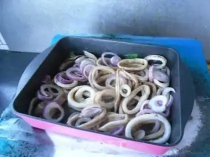 Make Onion squid step 9