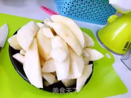 Make Pear juice step 2