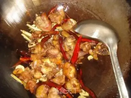 Make Spicy chicken step 6