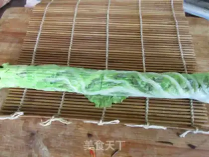 Make Nut sauce and cabbage step 8
