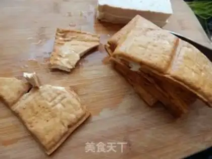 Make Tofu buns step 1