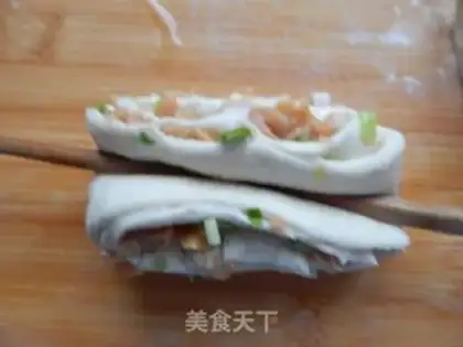 Make Onion ham rolls step 14