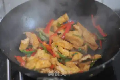 Make Spicy tofu step 5