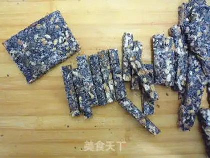 Make walnut sesame sugar step 10