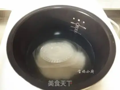 Make Chicken greasy rice congee step 1