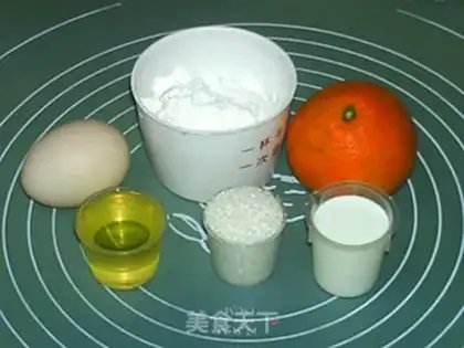 Make French orange muffin step 0