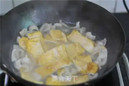 Make Skin oil tofu step 5