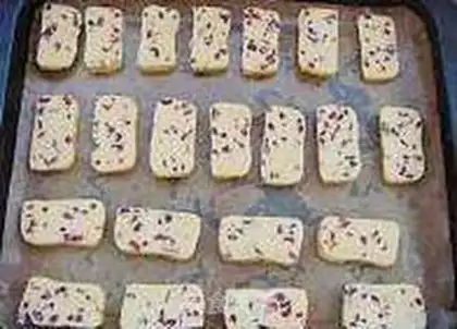 Make Cranberry cookies step 7