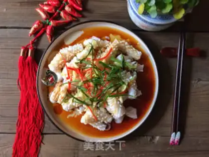 Make Burning fresh squid step 9