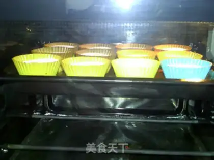 Make French orange muffin step 16