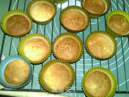 Make French orange muffin step 17