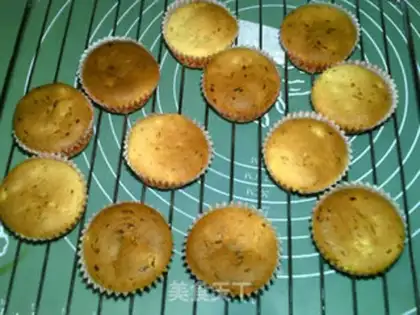 Make French orange muffin step 18