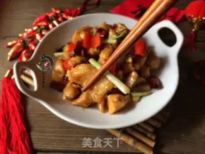 Make Spicy chicken step 8