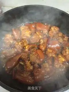 Make Red burning pig hoof step 5