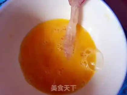 Make "Gince salad phoenix shrimp." step 6