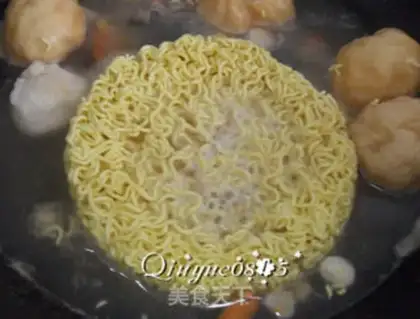 Make Noodle-dick shrimp board step 3