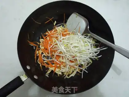 Make Spring rolls step 6