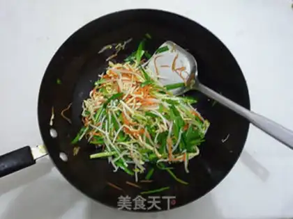 Make Spring rolls step 9