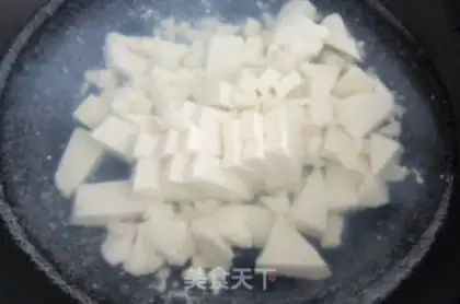 Make Emerald white tofu step 2