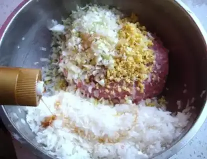 Make Piggy dumplings step 2