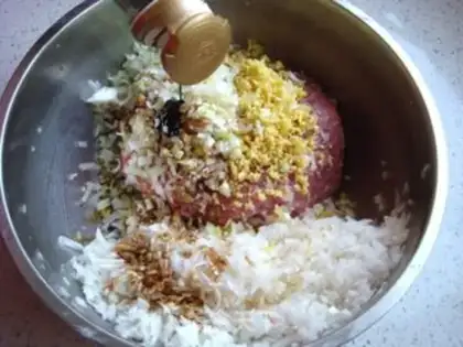 Make Piggy dumplings step 4