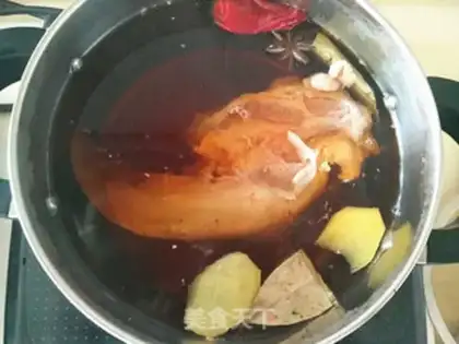 Make A cold pig tongue step 3