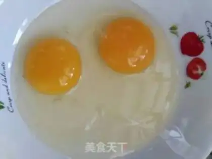 Make Silverfish meat, steamed eggs step 1