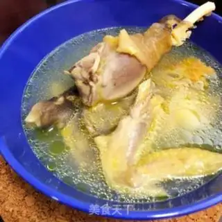 Make Fish fins, chicken soup step 4