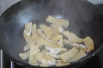 Make Spicy tofu step 1