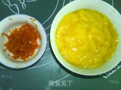 Make Orange chili cake step 1