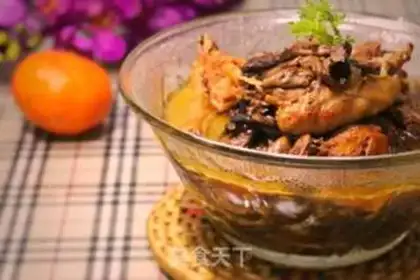 Make Chicken stew mushrooms step 9
