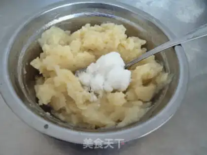 Make Blueberry potatoes step 3