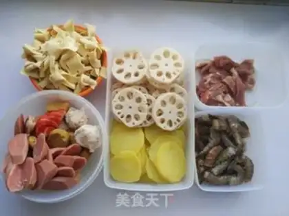 Make Spicy pot step 0