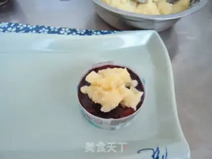 Make Blueberry potatoes step 6