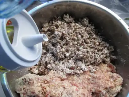 Make The mushroom meatballs step 6