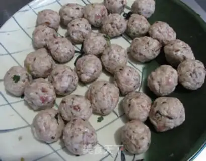 Make The mushroom meatballs step 9