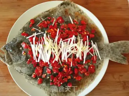 Make Pepper chopping and ferocious fish step 3