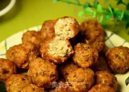 Make The mushroom meatballs step 11