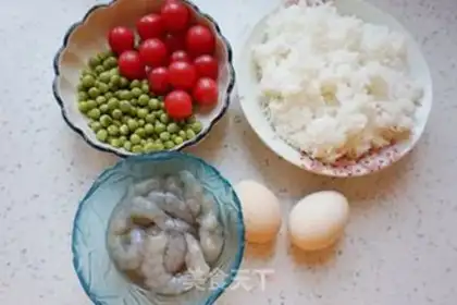 Make Shrimp rice step 0
