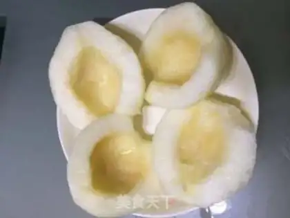 Make Cinnamon pear step 1